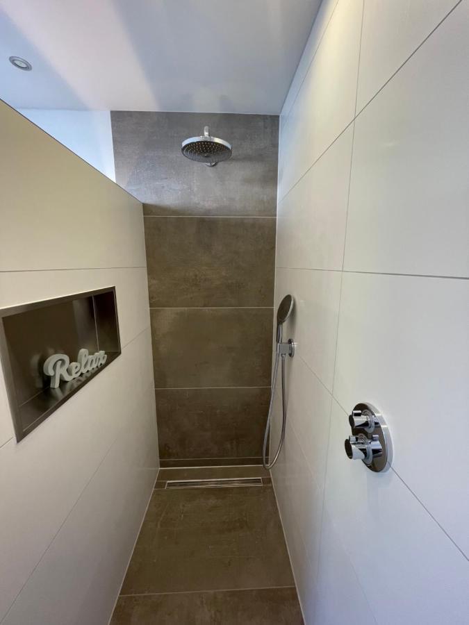 Wellnesshome Fontaneweg Mit Sauna, Terrasse Und Garten Espelkamp-Mittwald Luaran gambar