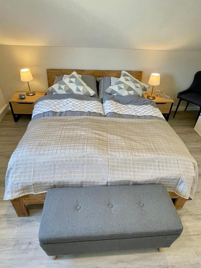 Wellnesshome Fontaneweg Mit Sauna, Terrasse Und Garten Espelkamp-Mittwald Luaran gambar